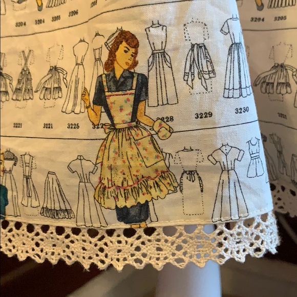 Mid Rise Handmade Flare Skirt - Picture 3 of 6